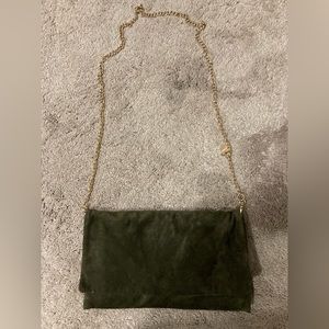 Elegant leather purse. Hallhuber.